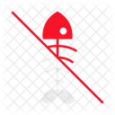 Bone Fish Food Waste Icon