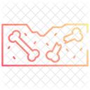 Bone In Soil Bone Skeleton Icon