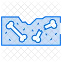 Bone In Soil Bone Skeleton Icon