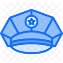 Policial Bone Uniforme Icon