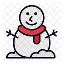 Boneco De Neve Neve Inverno Icon