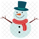 Boneco De Neve Inverno Temporada Icon