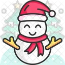 Boneco De Neve Neve Natal Icon