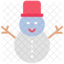 Natal Boneco De Neve Inverno Ícone