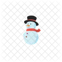 Boneco De Neve Natal Inverno Icon