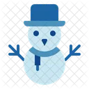 Boneco De Neve Natal Inverno Icon