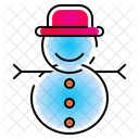 Boneco De Neve Inverno Neve Icon