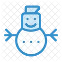 Boneco De Neve Natal Neve Icon