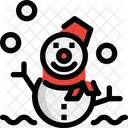 Boneco De Neve Neve Homem Icon