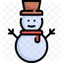 Boneco De Neve Inverno Neve Icon