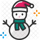 Boneco De Neve Natal Natal Icon