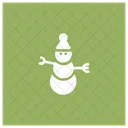 Boneco De Neve Palhaco Neve Icon