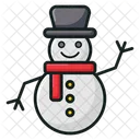 Boneco De Neve Boneco De Neve De Inverno Design De Boneco De Neve Icon