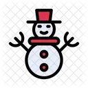 Boneco De Neve Decoracao Natal Icon