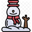 Boneco De Neve Inverno Neve Icon