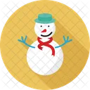 Boneco De Neve Natal Inverno Icon