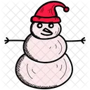 Boneco De Neve Inverno Natal Icon