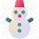 Boneco De Neve Natal Decoracao Icon