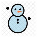 Boneco De Neve Natal Inverno Icon