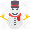 Boneco De Neve Boneco De Neve De Natal Inverno Ícone