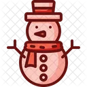 Boneco De Neve Natal Inverno Icon