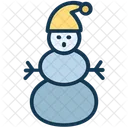 Boneco De Neve Boneco De Neve De Natal Pessoa Da Neve Icon