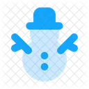 Boneco De Neve Neve Inverno Icon