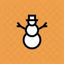 Boneco De Neve Neve Natal Icon