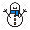 Boneco De Neve Neve Sazonal Icon