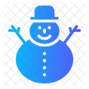 Boneco De Neve Homem De Natal Natal Icon