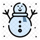 Boneco De Neve Feriado Decoracao Icon