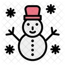 Boneco De Neve Neve Inverno Icon