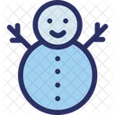 Boneco De Neve De Inverno Entretenimento Neve Icon