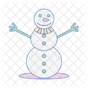 Boneco De Neve De Natal Boneco De Neve De Inverno Boneco De Neve Ícone