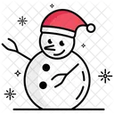 Natal Boneco De Neve Natal Icon