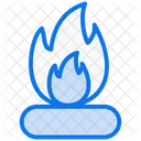 Flam Campfire Holiday Icon