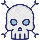 Bones Cranium Skull Halloween Skull Icon