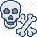 Bones Crossbones Skull Icon
