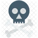 Bones Danger Skull Icon