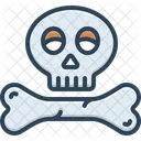 Bones Halloween Danger Icon