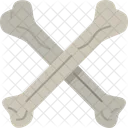Bones Cross Skeleton Icon