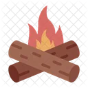 Bonfire Campfire Camping Icon