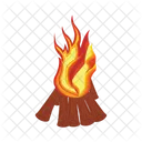 Fire Hot Orange Icon