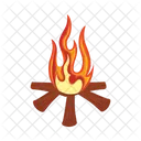 Fire Hot Orange Icon