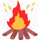 Winter Winter Bonfire Icon