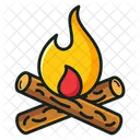 Fire Fireplace Wood Fire Icon