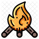 Bonfire Fire Night Icon