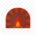 Bonfire Fire Warmer Icon