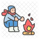 Winter Warm Fire Icon