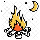 Fire Campfire Bonfire Icon
